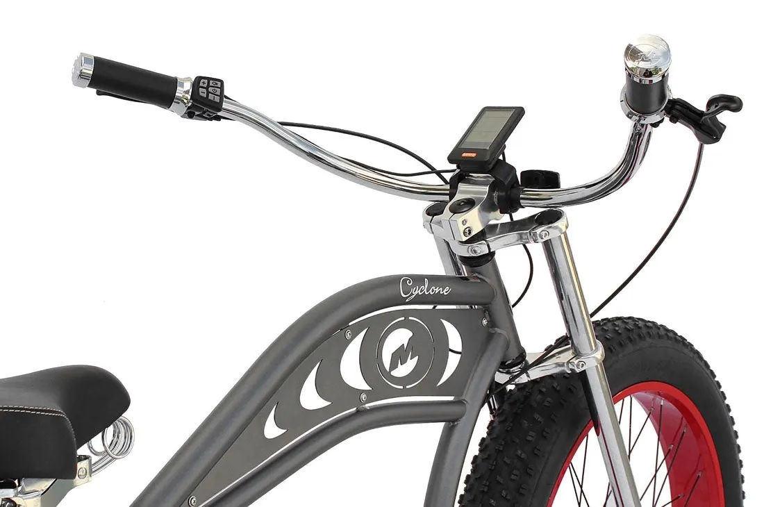 26" Micargi Cyclone 48V Electric Fat Tire Beach Cruiser