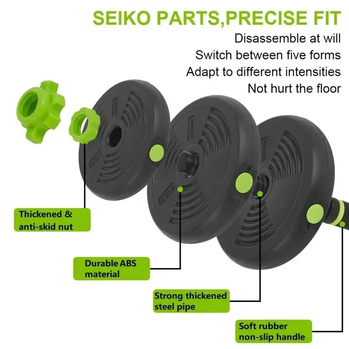 4-in-1 Adjustable Dumbbells Set (KELISKA)