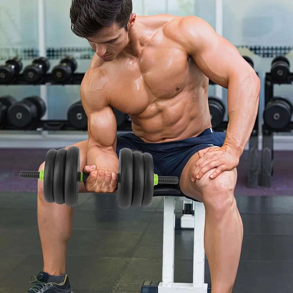 4-in-1 Adjustable Dumbbells Set (KELISKA)