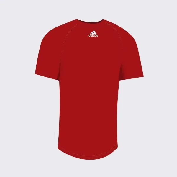 aA502p-Adidas Wrestling Printed Compression Training Shirt
