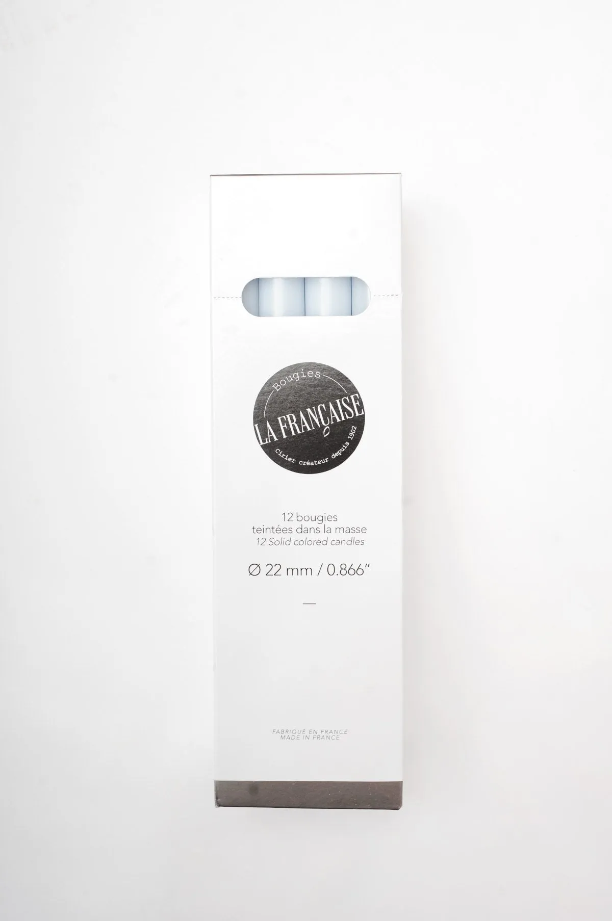 Box of 12 Nuage Pastel Dinner Candles
