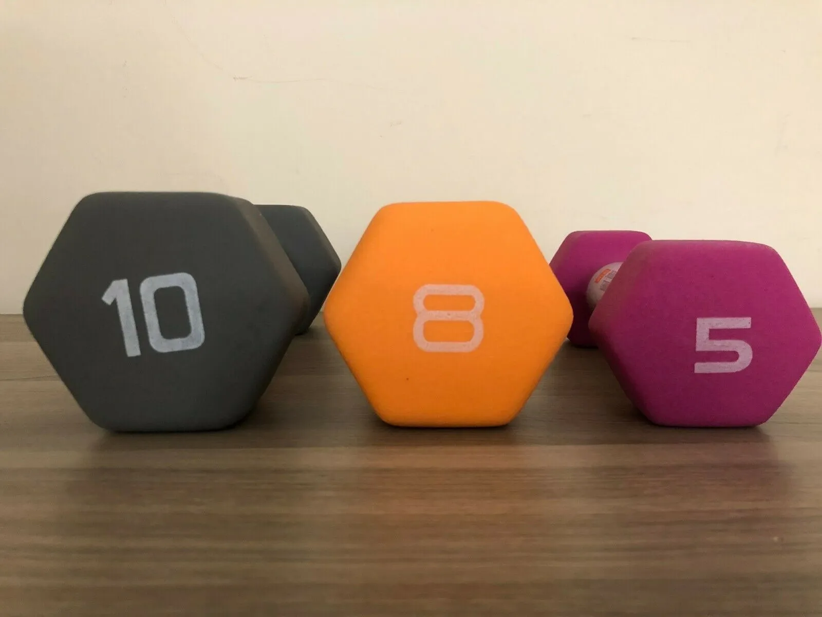 Cap Hex Neoprene Dumbbells Weights