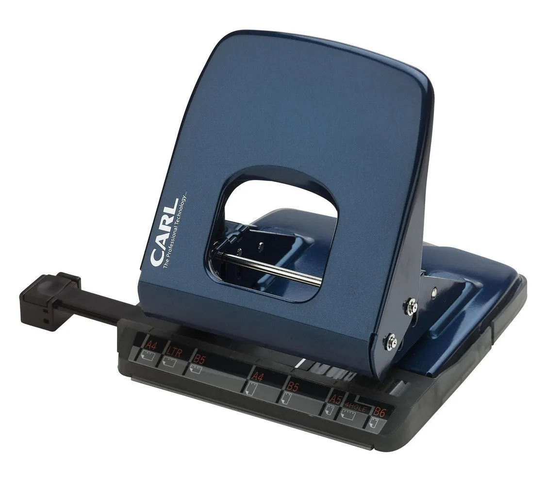 Carl Paper Punching Machine 32 Sheets Blue
