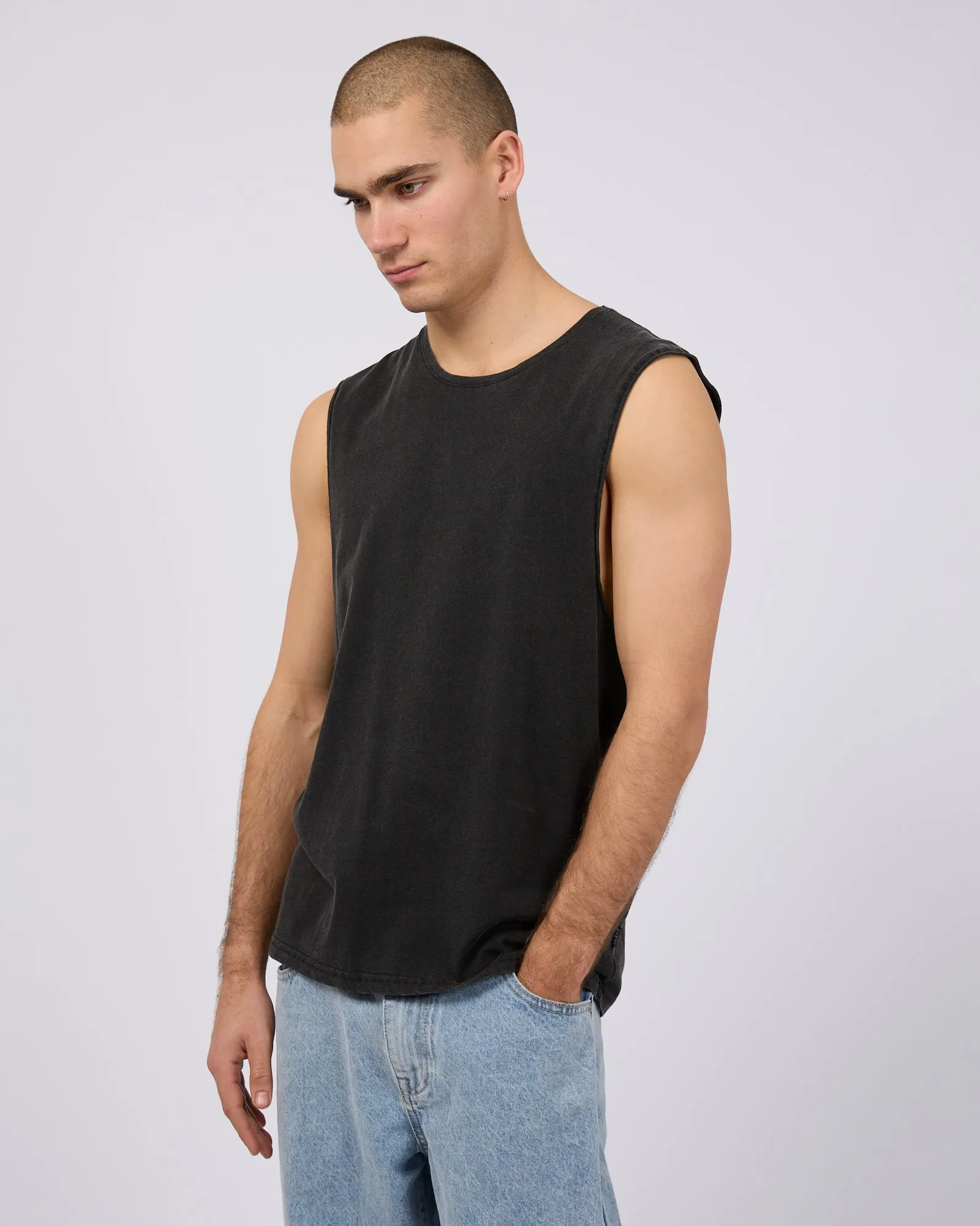 Classic Muscle Washed Black