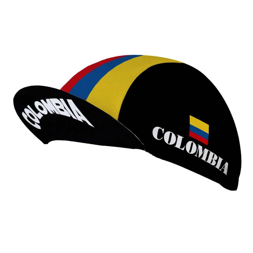 Colombia Cycling Hat Cap Cycling Cap for Men and Women