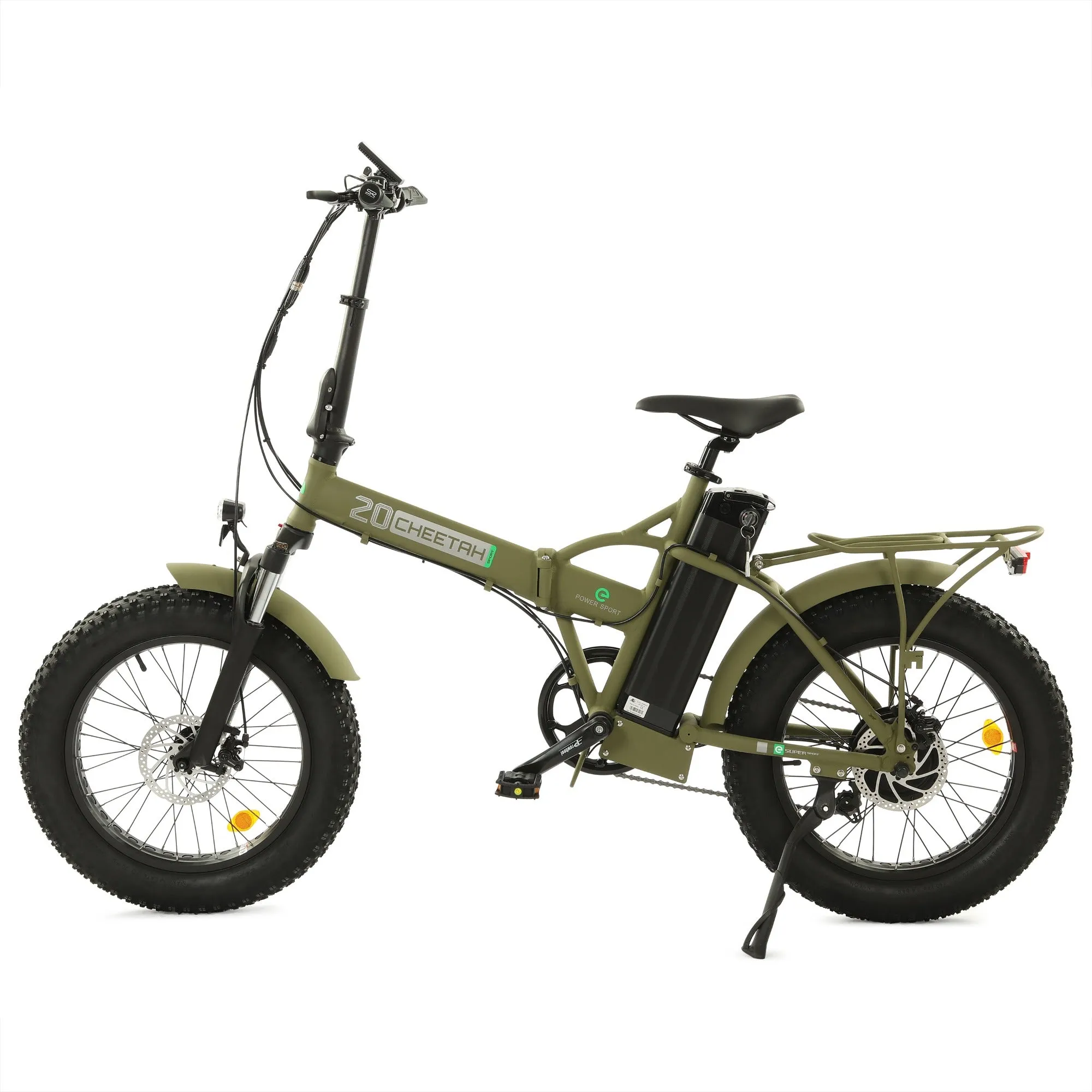 Ecotric 500W 20" Fat Portable and Folding Electric Bike