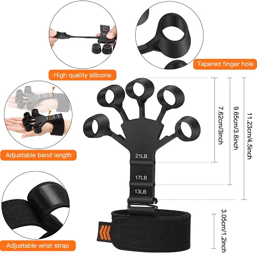 Grip Trainer Resistant Finger Exerciser