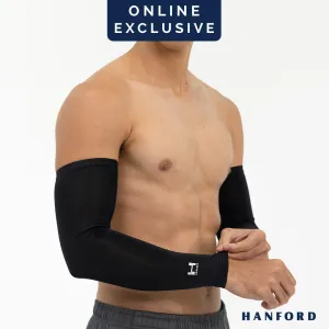 Hanford Athletic Quick Dry Arm Sleeves Cover for Motorcycle Bike Rider Golf Sun Protection (2pcs/1 Pair)