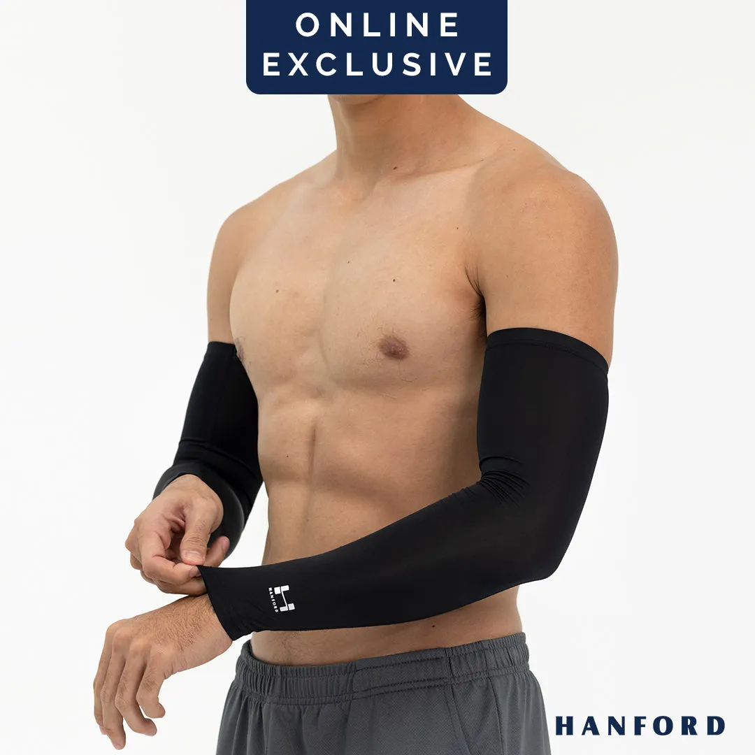 Hanford Athletic Quick Dry Arm Sleeves Cover for Motorcycle Bike Rider Golf Sun Protection (2pcs/1 Pair)
