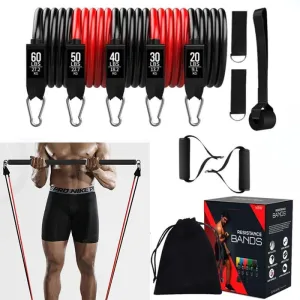 HOME GYM BODYBUILDING ELASTIC BANDS