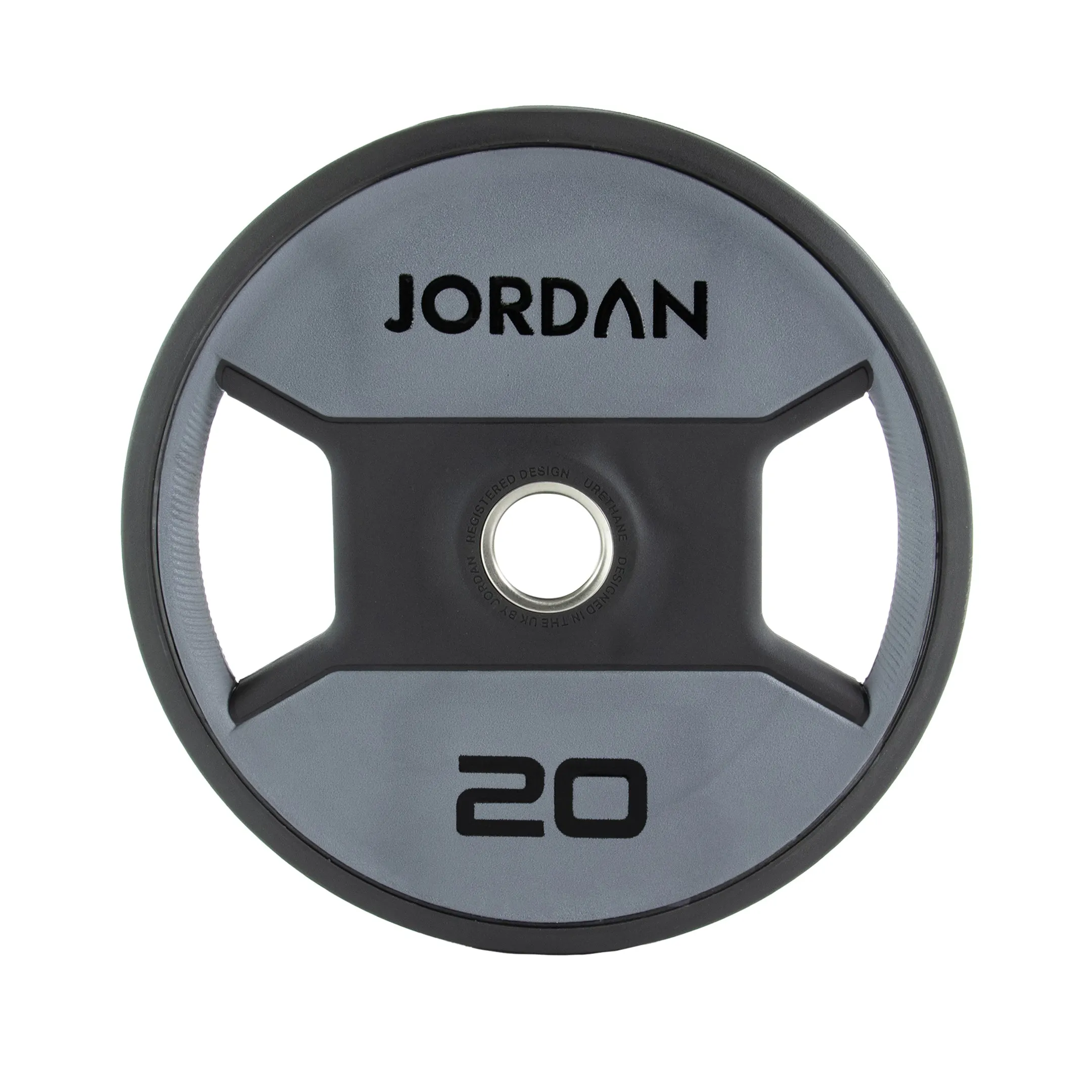 JORDAN Urethane Dual Grip Olympic Plates - NEW DESIGN