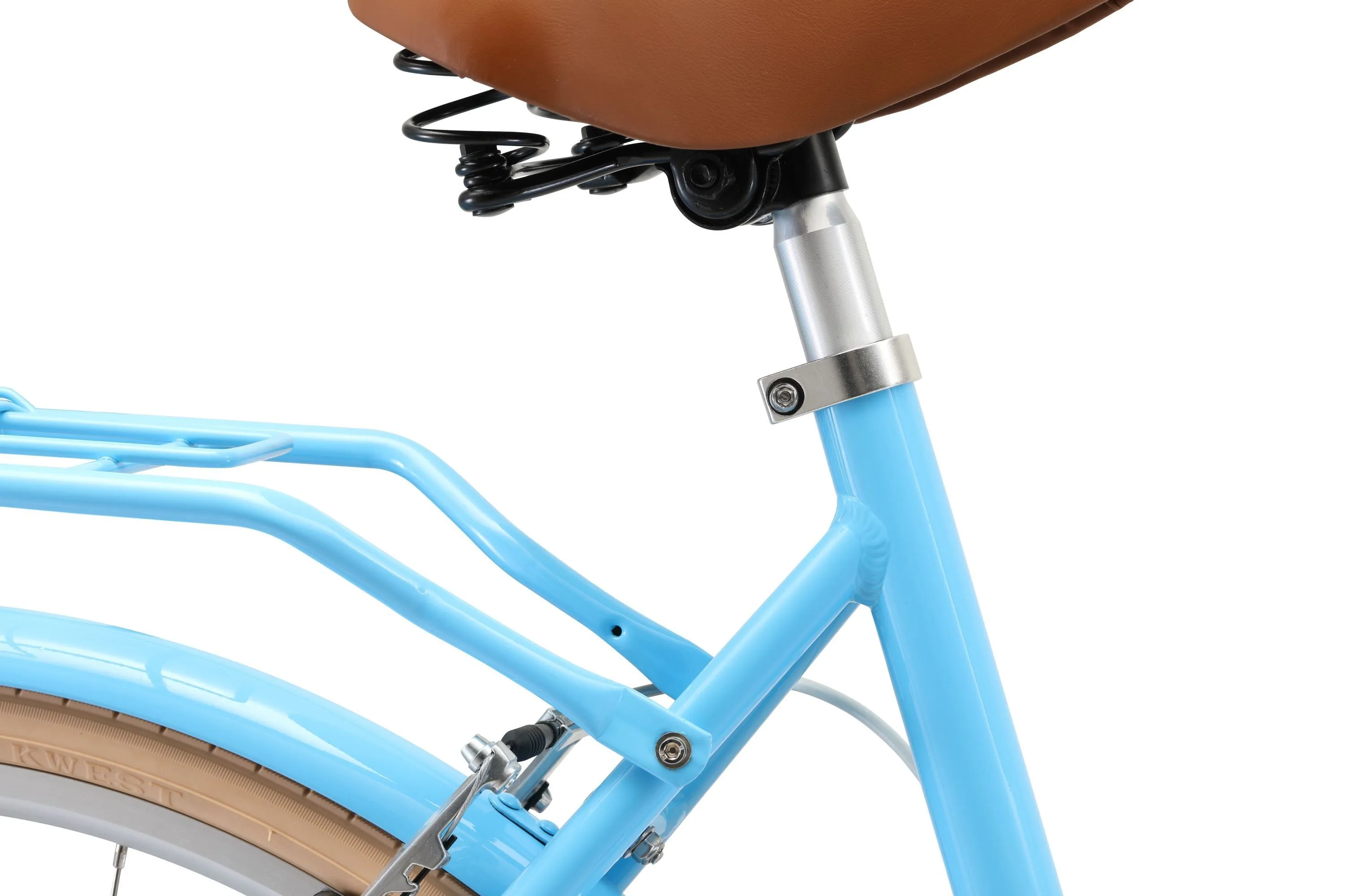 Ladies Deluxe Vintage Bike Baby Blue