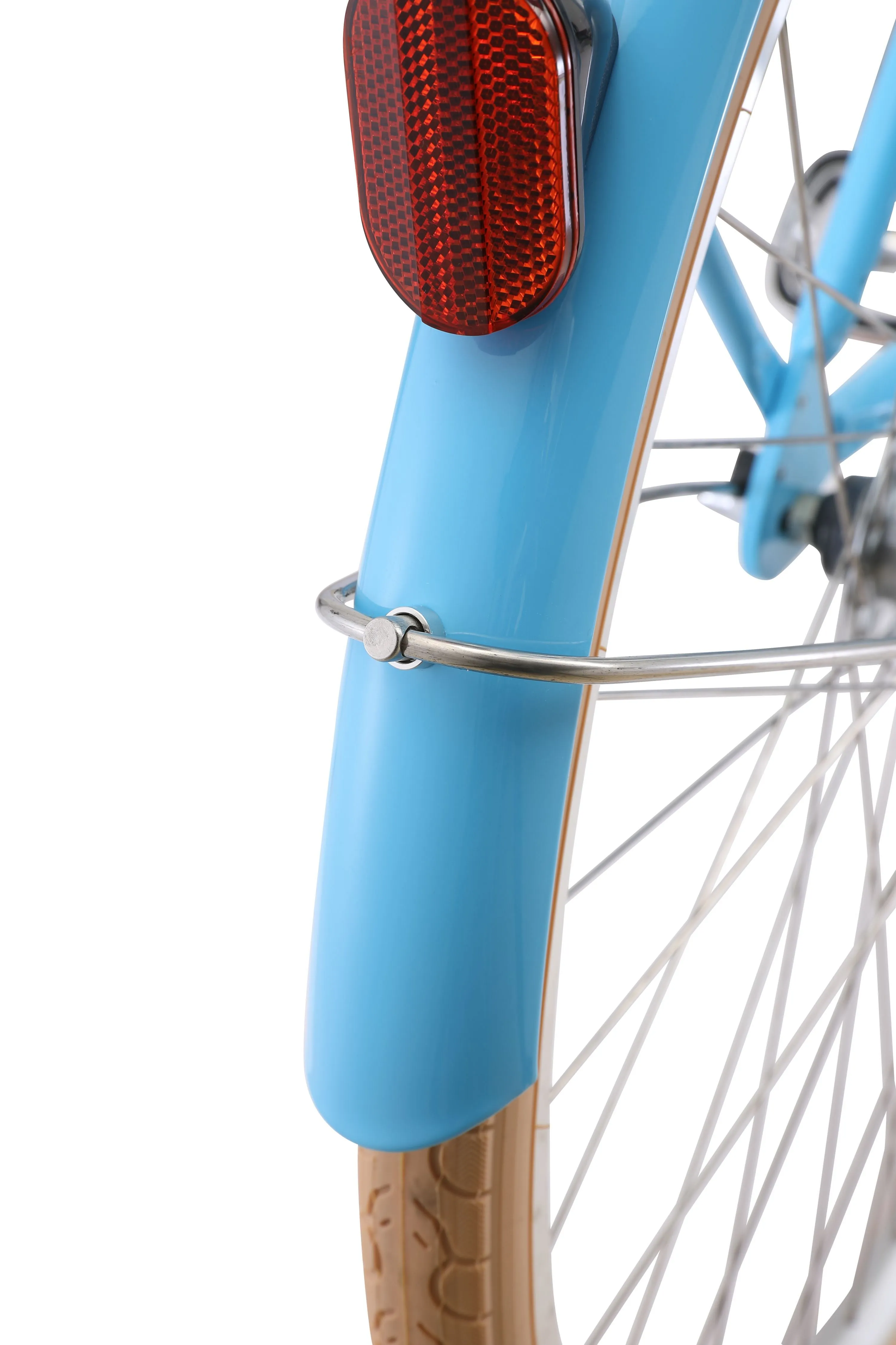 Ladies Deluxe Vintage Bike Baby Blue