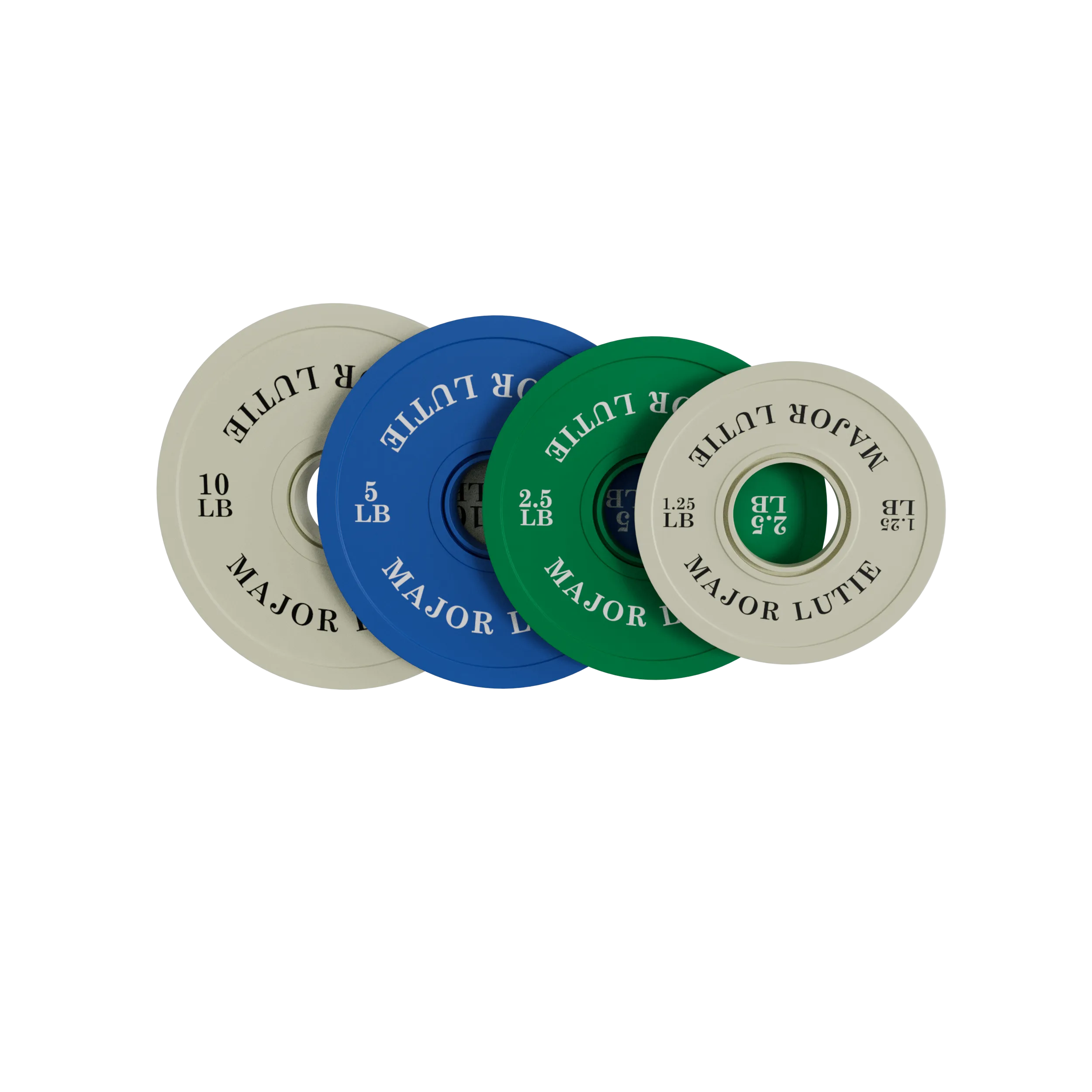 MAJOR FITNESS Change Plates 1.25LB-10LB Set