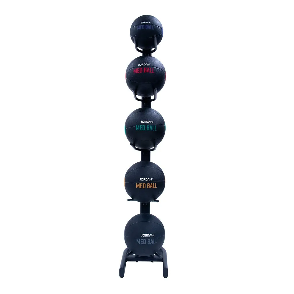 Medicine Ball Rack Empty (holds 5) - Black or Grey
