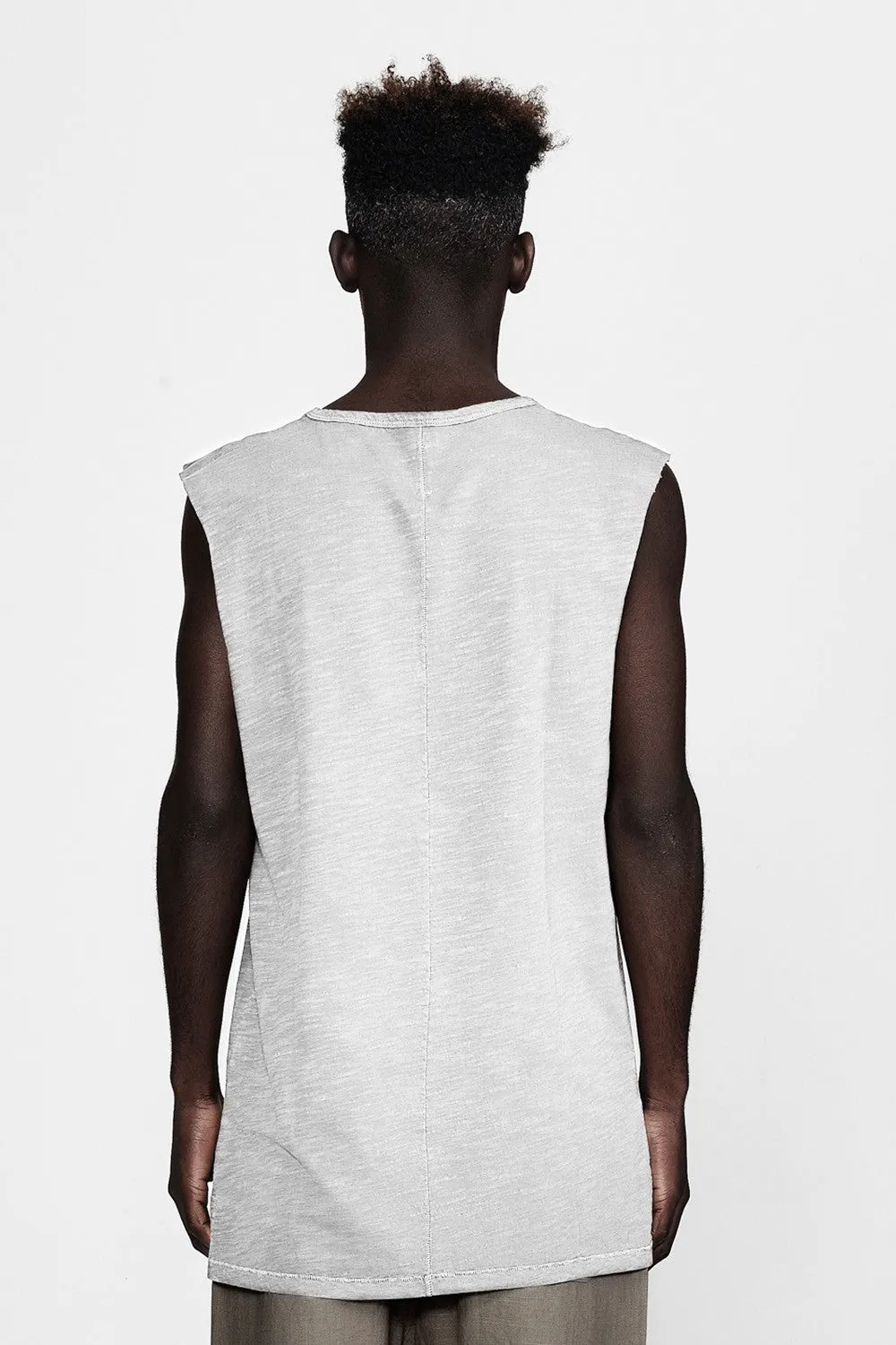 Muscle Tank - Grey Marle