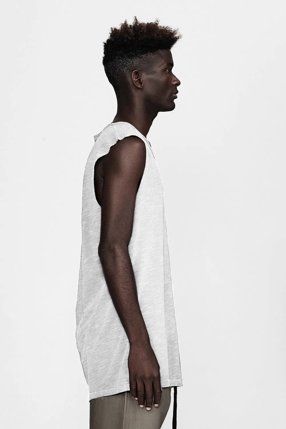 Muscle Tank - Grey Marle