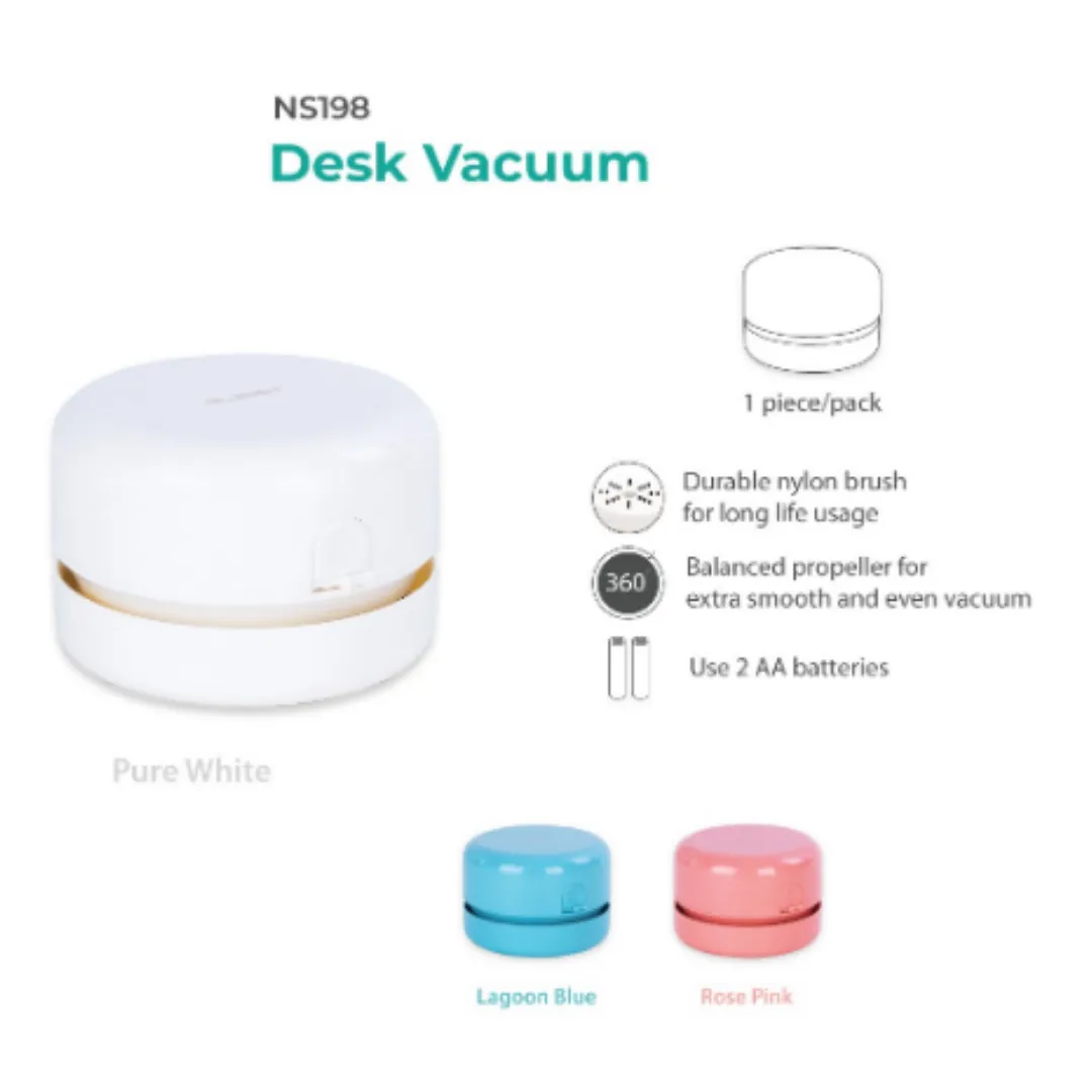 NU SIGN  Desktop Cleaner Mini Lightweight Durable Vacuum