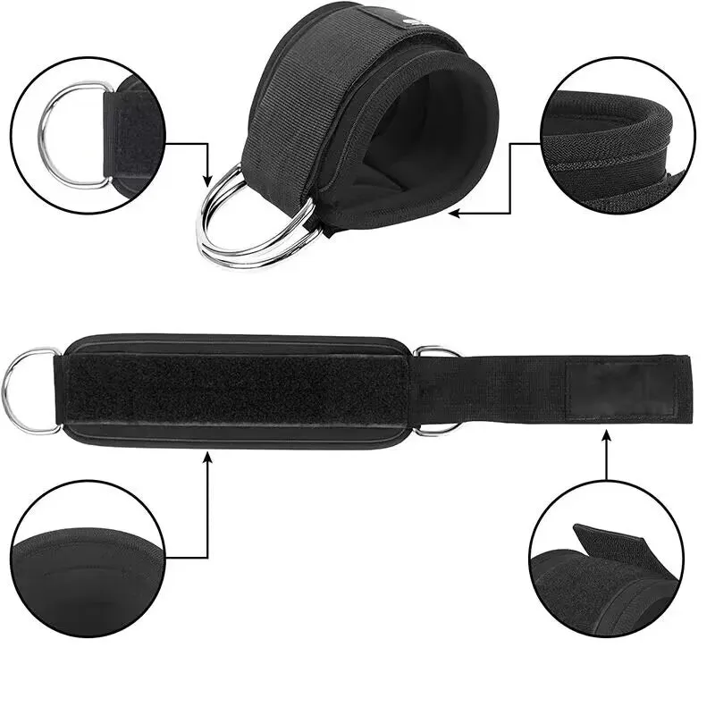 Padded Ankle Cuffs for Leg Exercise (KELISKA)