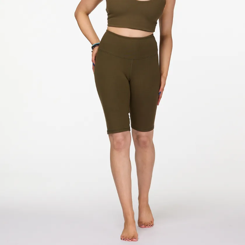 Power Bike Shorts 5" | Khaki