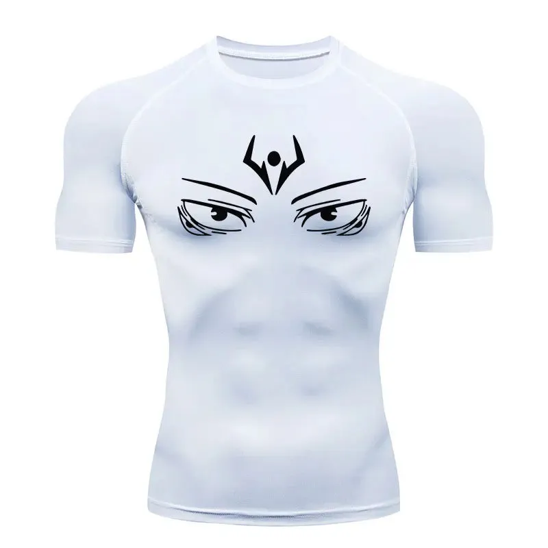 "MUSCLEBOUND" - JJK - Ryomen Sukuna - Gym Compression Fit T-Shirt