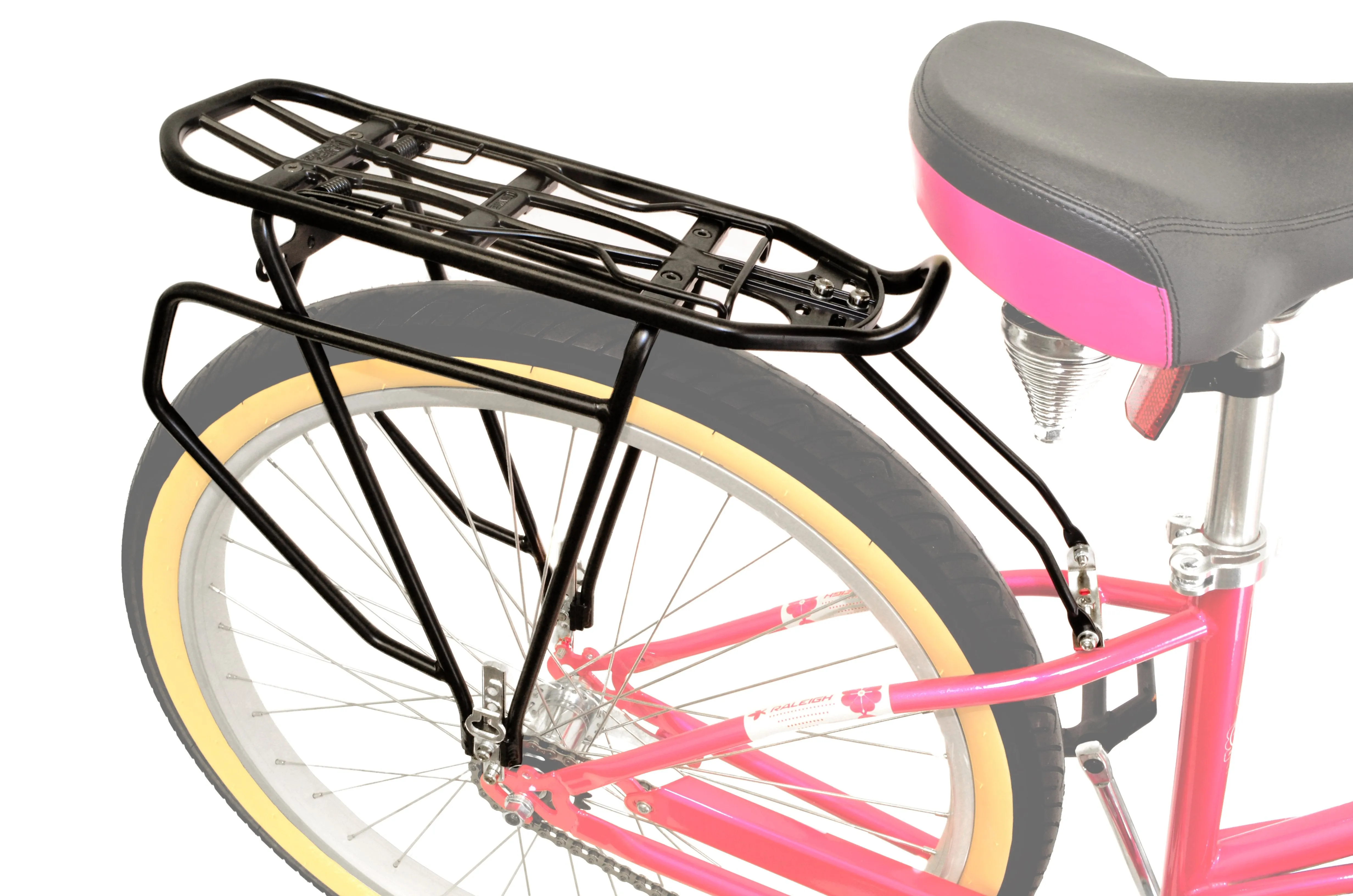 Rear Frame Mounted Bike Cargo Rack for Non-Disc Brakes