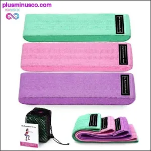 Resistance Bands 3-Piece Set Fitness Rubber Bands Expander
