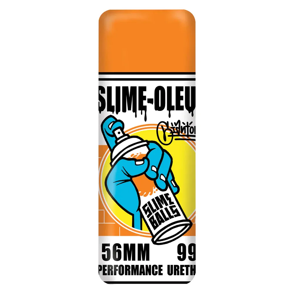 Slime Balls - Mike Giant Spray Balls White 99a Wheels (56mm)