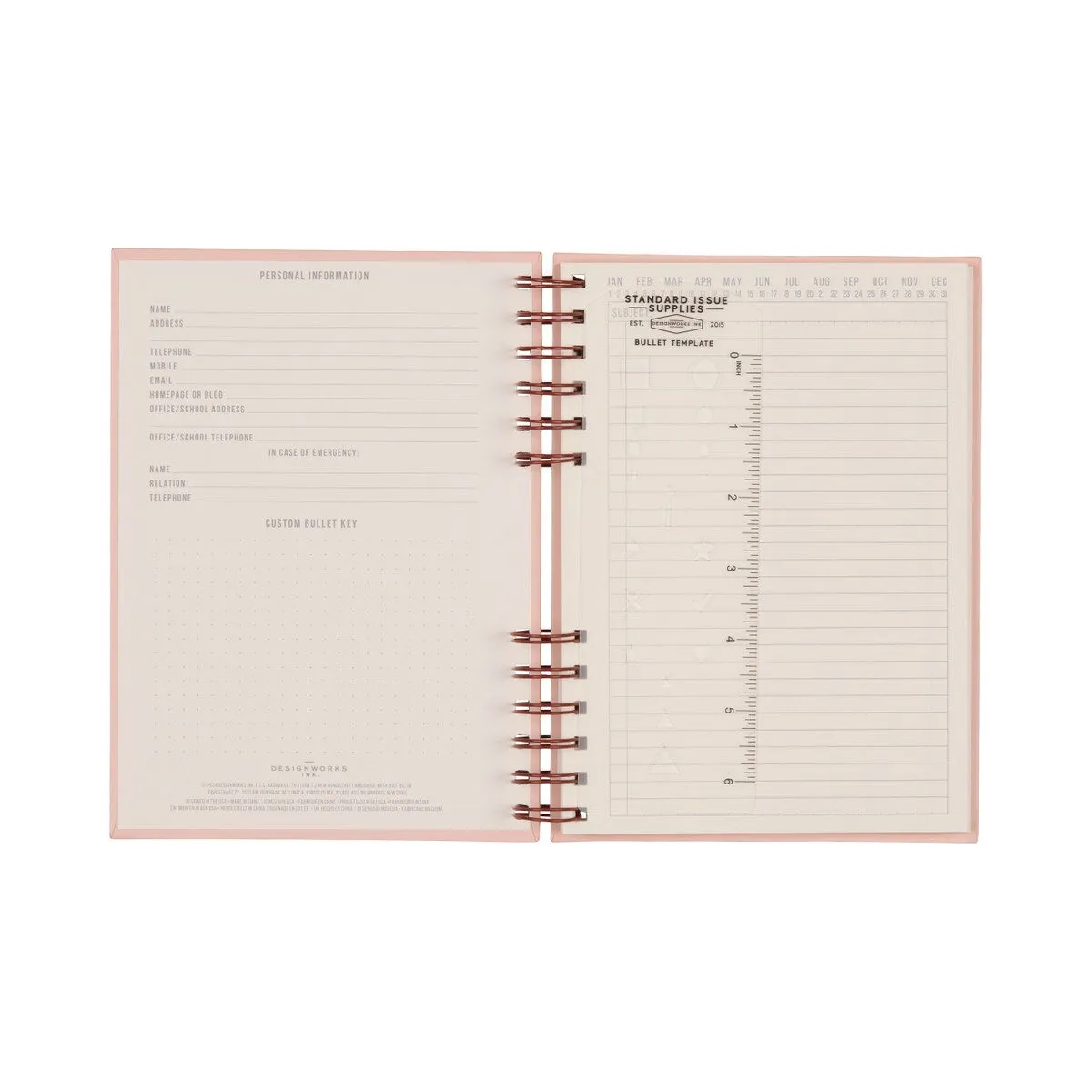 Standard Issue Planner Notebook No. 12