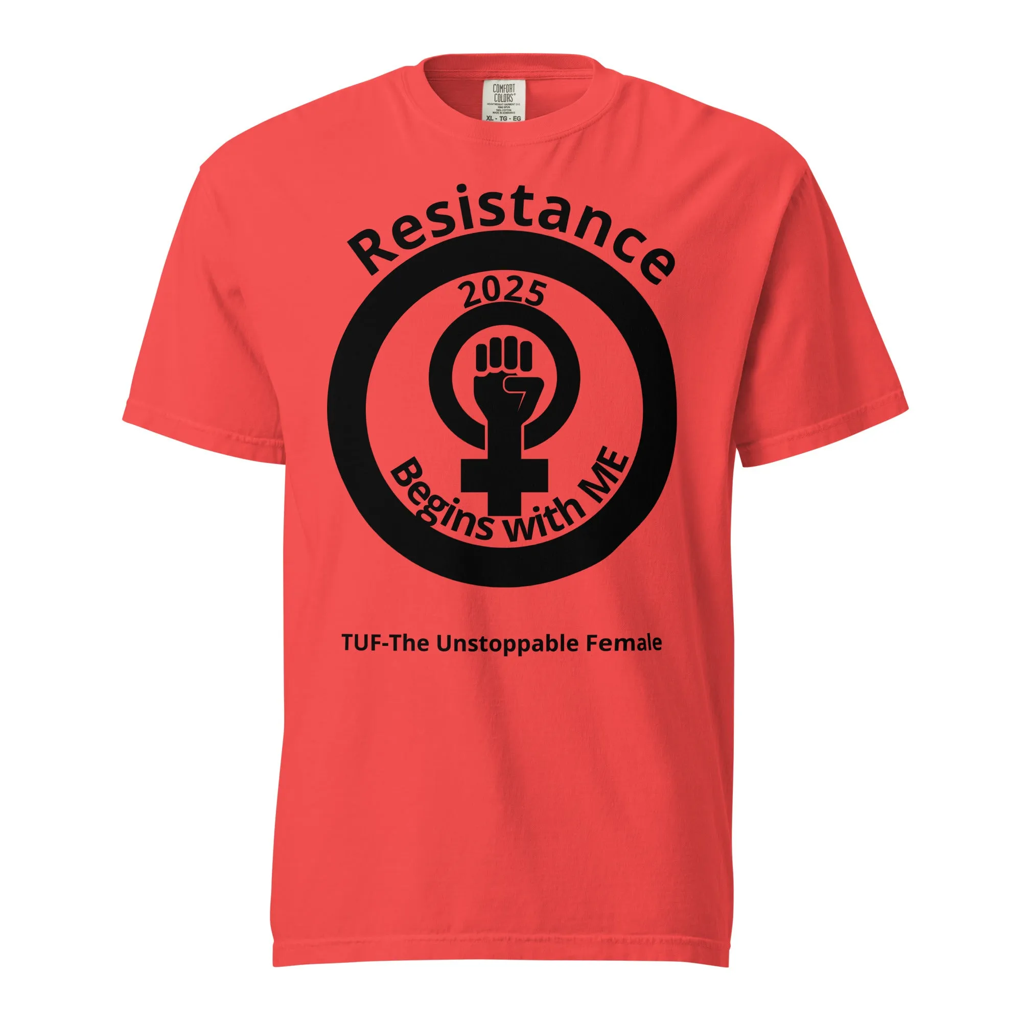 Unisex garment-dyed heavyweight t-shirt