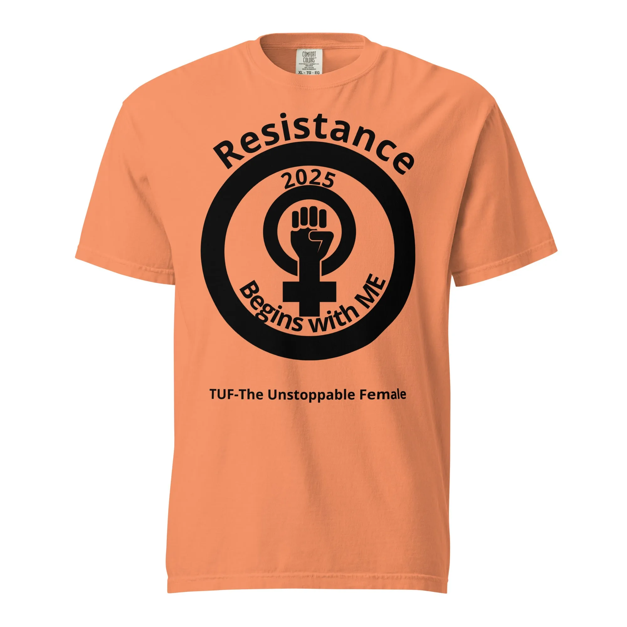 Unisex garment-dyed heavyweight t-shirt