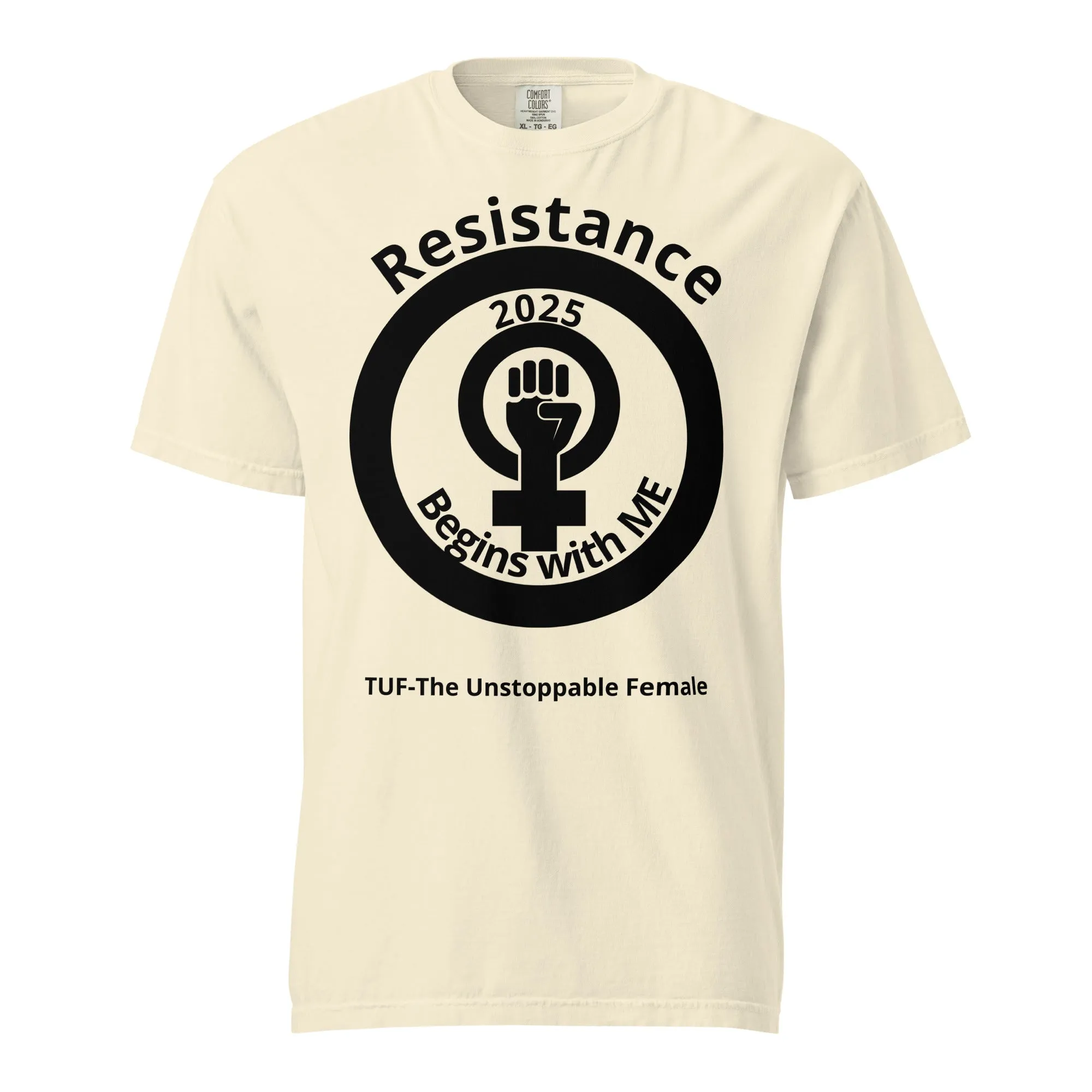 Unisex garment-dyed heavyweight t-shirt