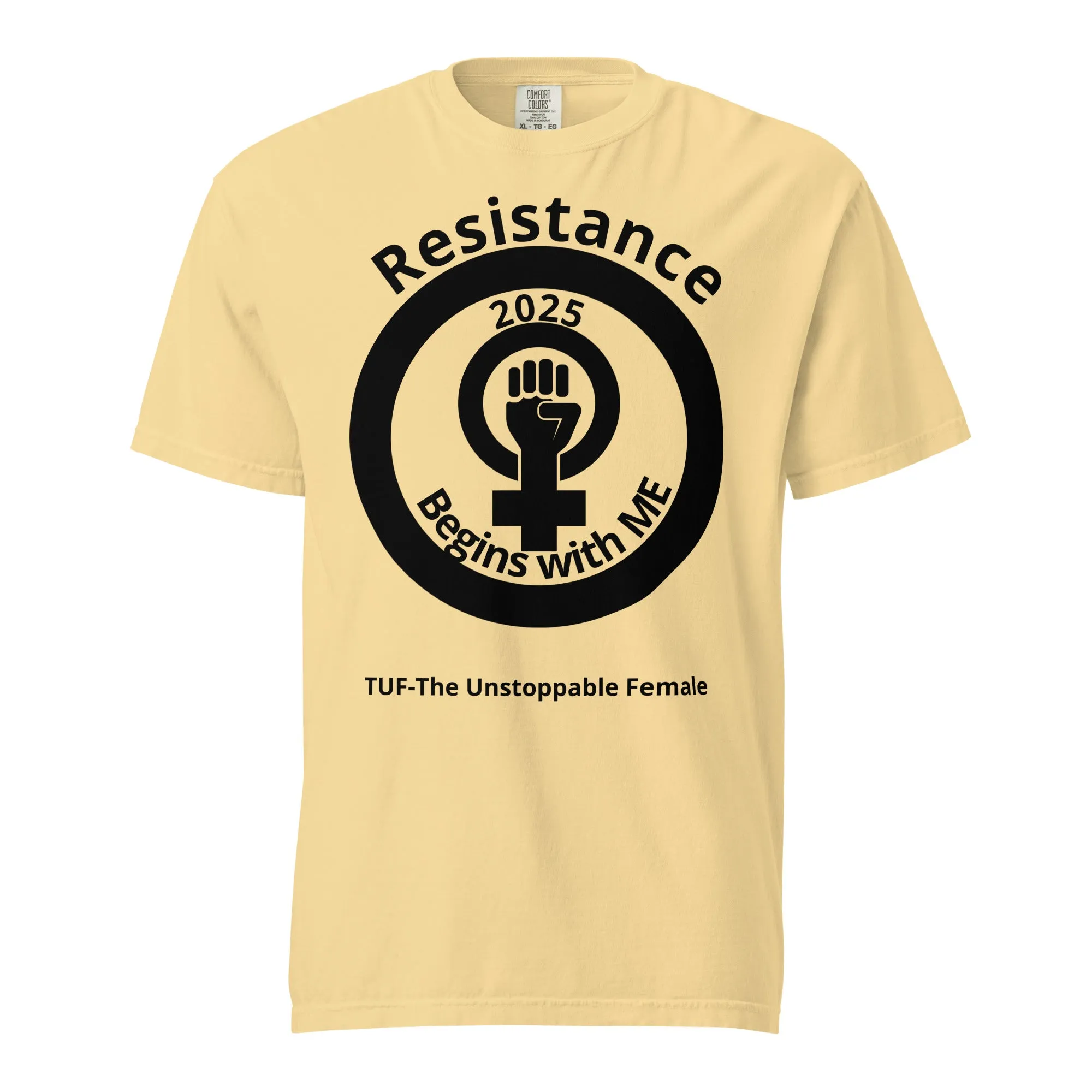 Unisex garment-dyed heavyweight t-shirt
