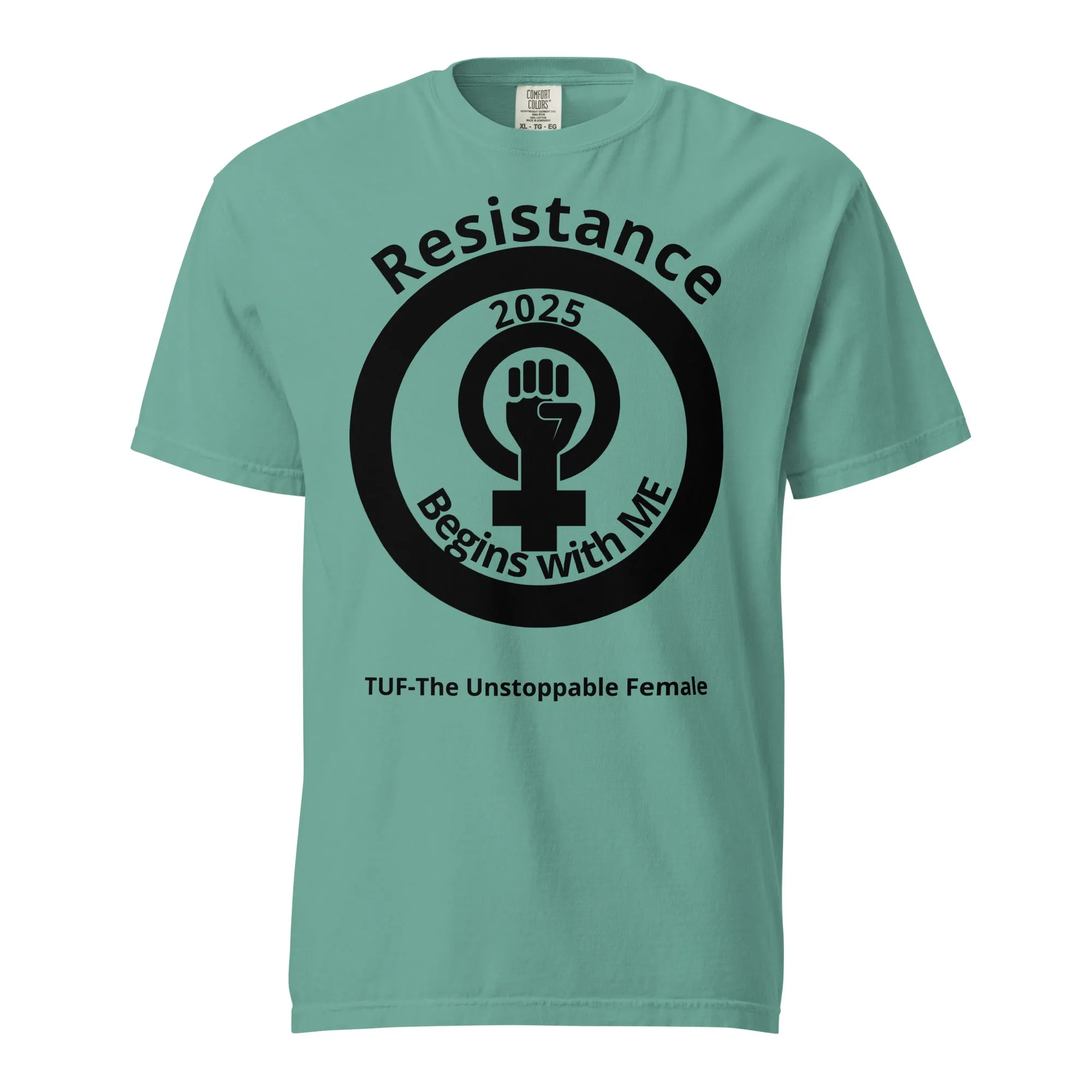 Unisex garment-dyed heavyweight t-shirt