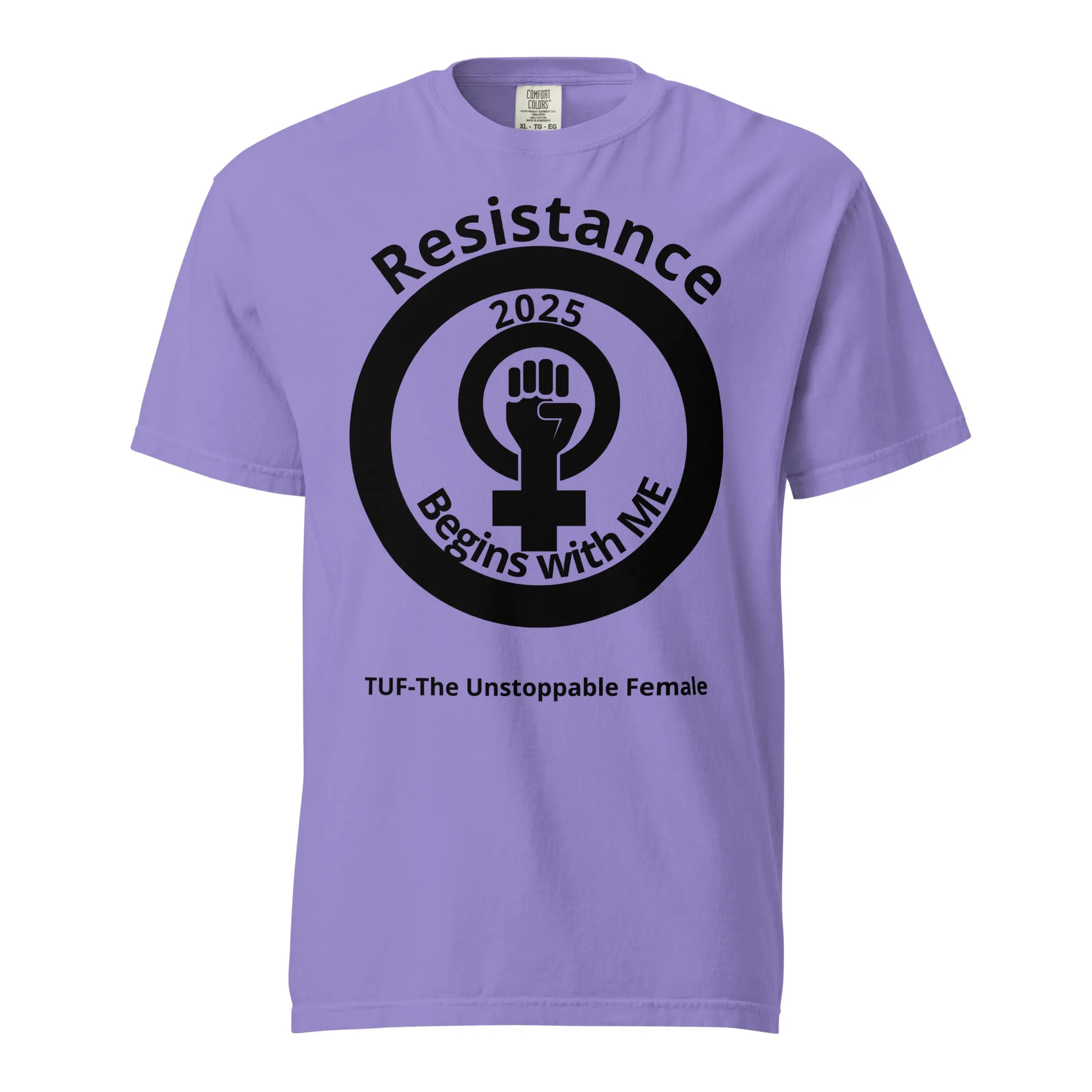Unisex garment-dyed heavyweight t-shirt