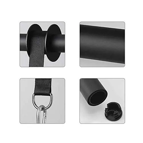 Wrist and Forearm Blaster, Muscle Strength Wrist Roller & Forearm Roller for Training with Soft Foam Grip Handles, Weight-Bearing Rope Training Fitness Equipment Anti-Slip for Gym and Home