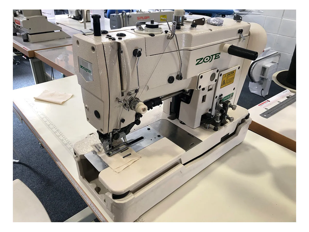 Zoje Direct Drive Button Holer Machine