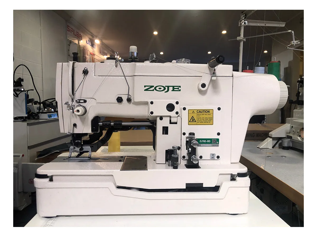 Zoje Direct Drive Button Holer Machine