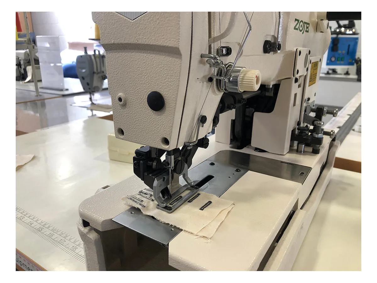 Zoje Direct Drive Button Holer Machine